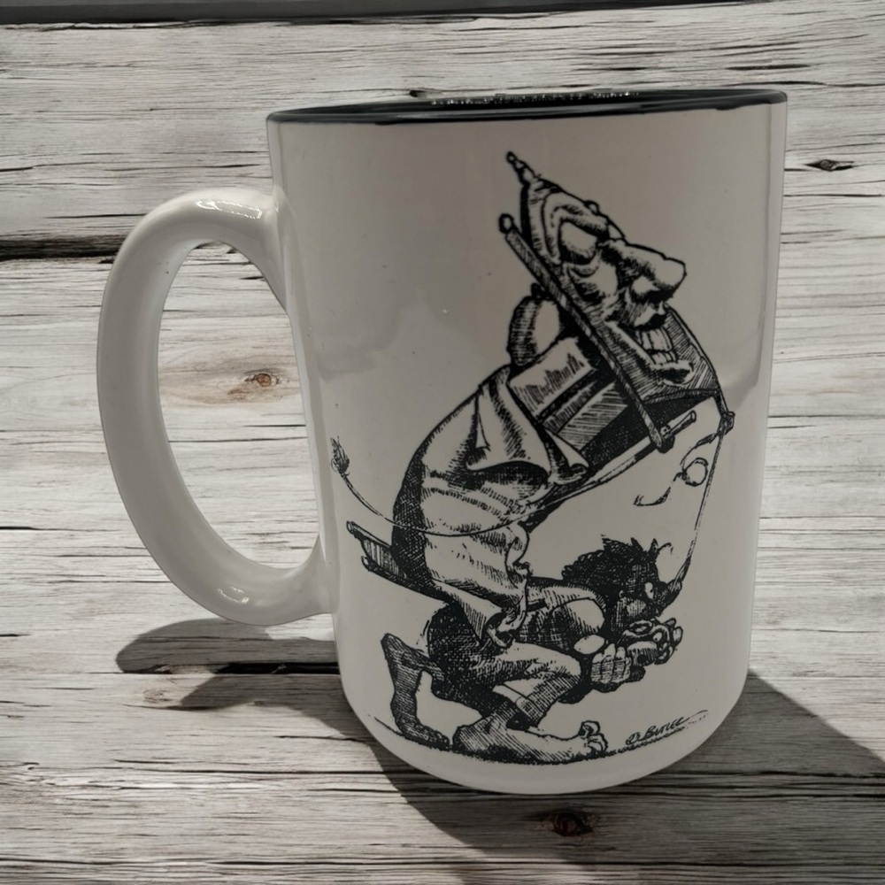 'BED RIDDEN' 2008 CHRIS BUTLER ART COFFEE MUG